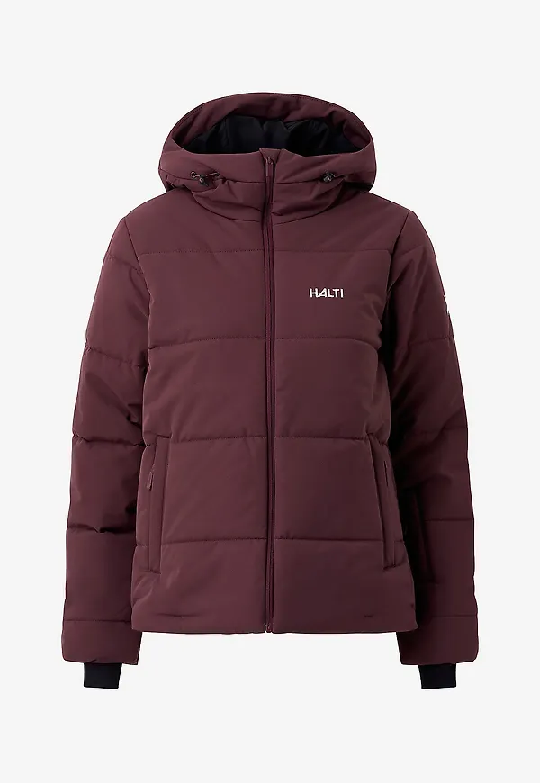 Halti - Skidjacka Ascale W Ski Puffer Jacket - Röd
