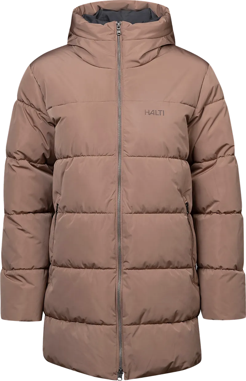Halti Women's Leinikko Puffer Parka Brownie