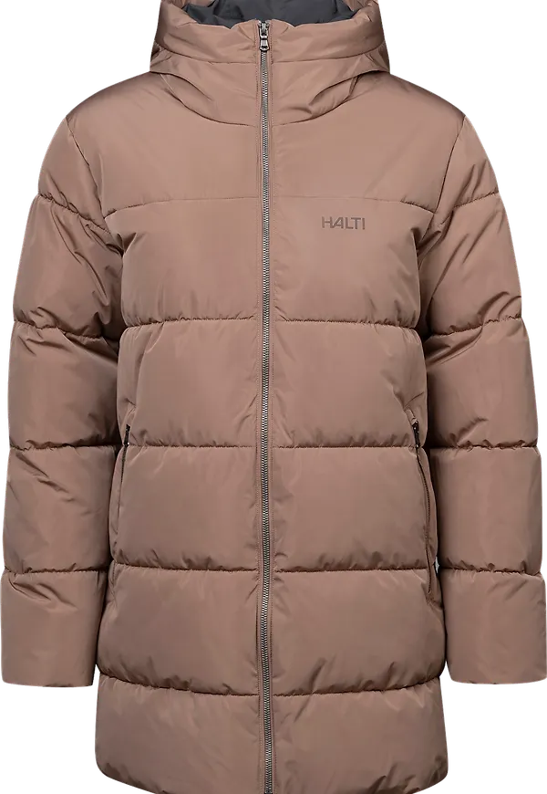 Halti Women's Leinikko Puffer Parka Brownie