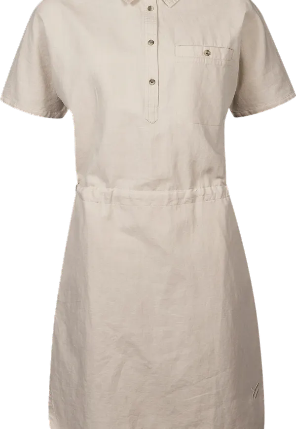 Halti Women's Notsgi Short Sleeve Dress Fossil Beige