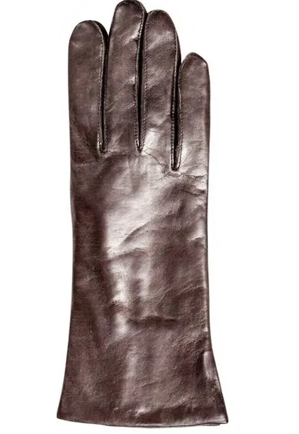 Handskbutiken Slät vårhandske Brun, Dam