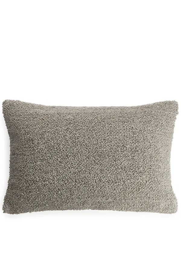 Handwoven Wool Cushion Cover - Beige
