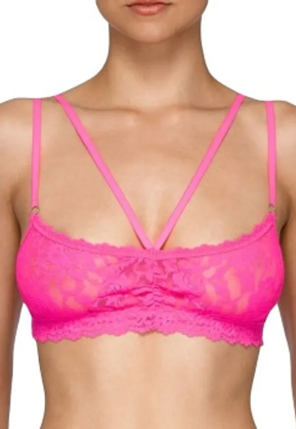 Hanky Panky BH Vixen Bralette Rosa nylon X-Small Dam