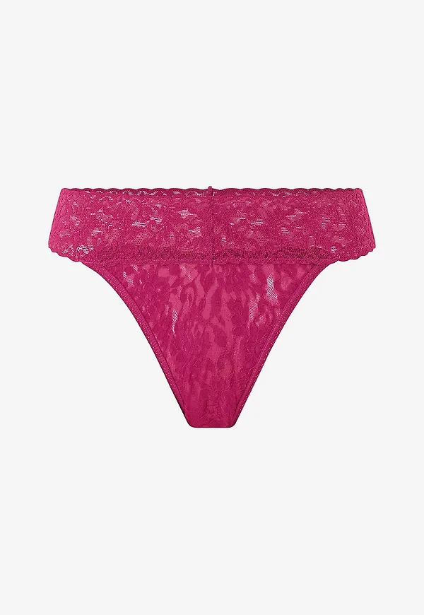 Hanky Panky - Stringtrosor Signature Lace Original Rise Thong - Röd