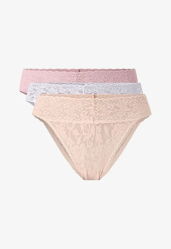 Hanky Panky - Stringtrosor Signature Lace Original Rise Thong - Rosa