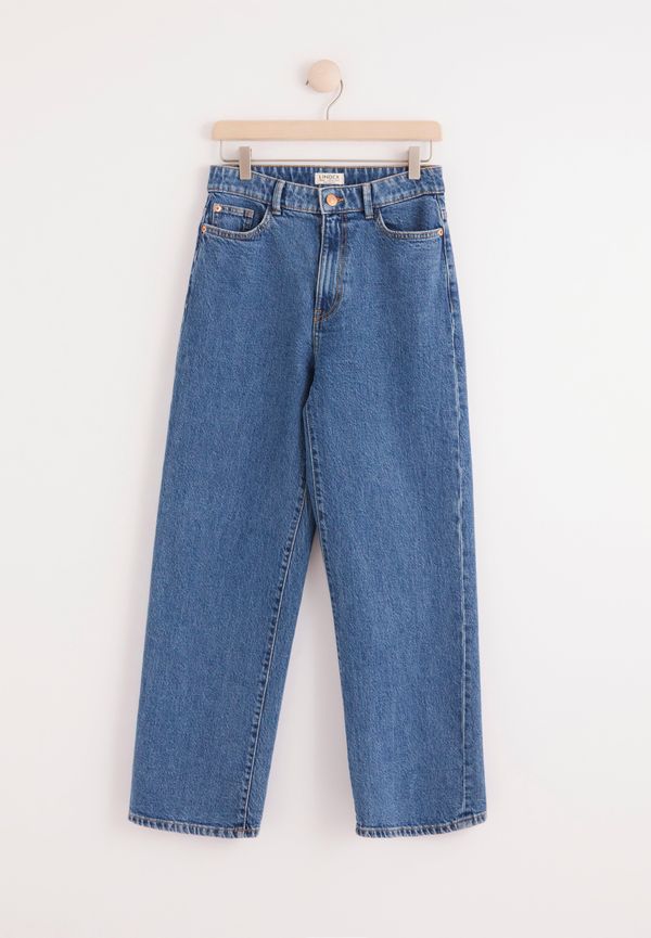 HANNA Vida high waist-jeans med croppat ben