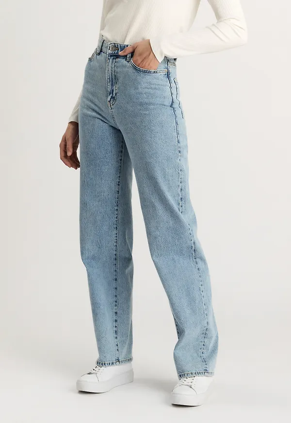 HANNA Vida high waist jeans med extra långa ben