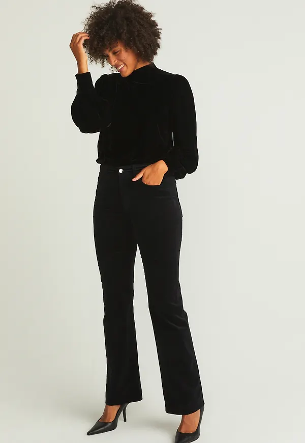Hannah velvet trousers
