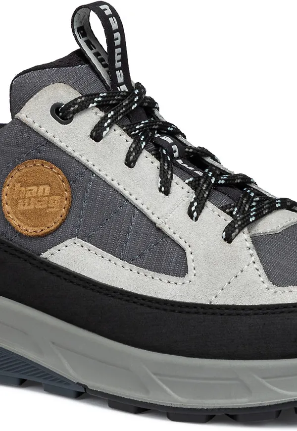 Hanwag Women's Rotpunkt Light Low Lady GORE-TEX Light Grey/Anthracite
