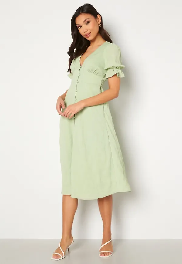 Happy Holly Berley Dress Green 40/42