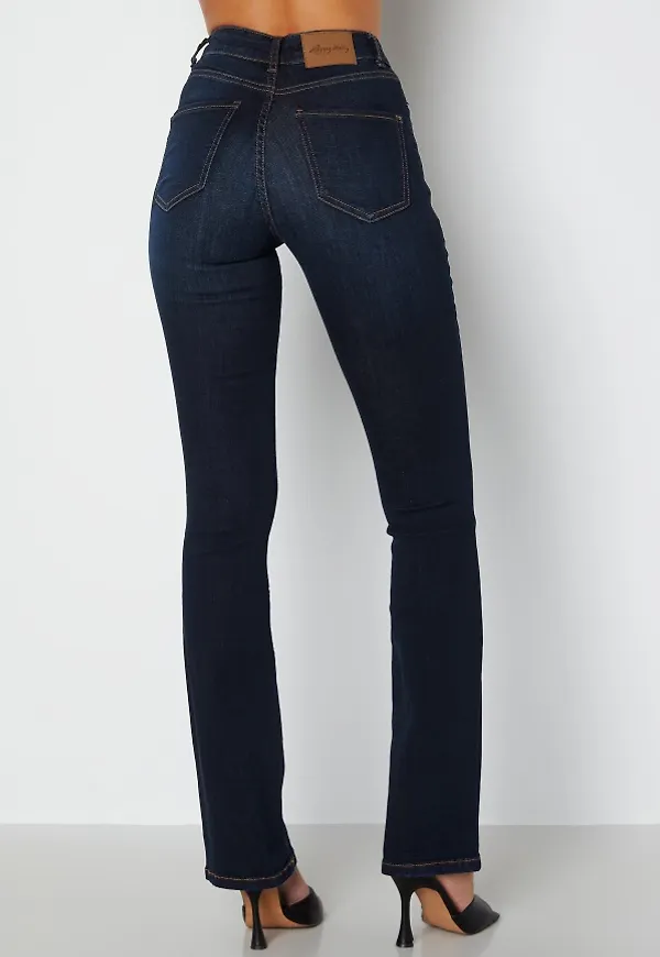 Happy Holly Francis, high flared Dark denim 52L
