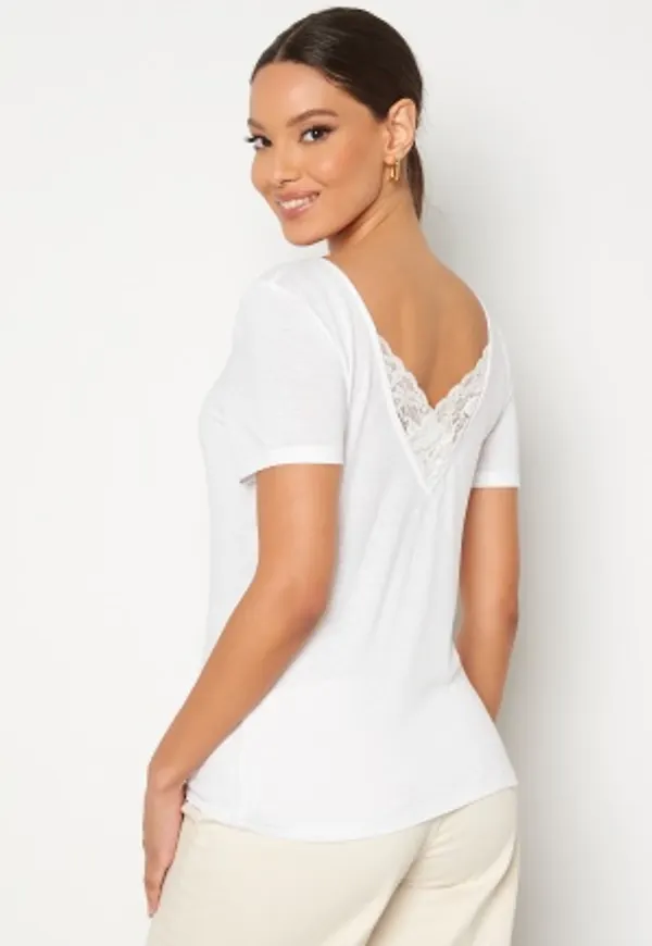 Happy Holly Meadow lace top Offwhite 40/42