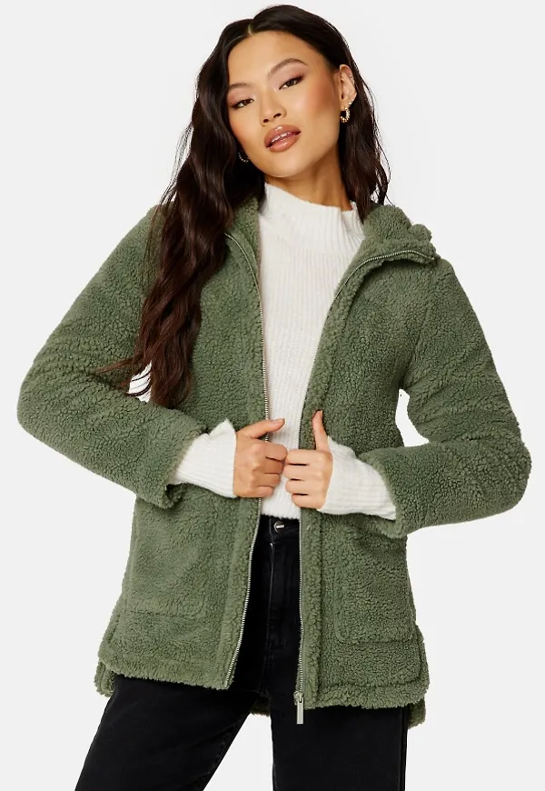 Happy Holly Sandy Teddy Jacket Dusty green 52/54