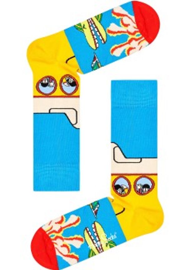 Happy socks Strumpor Beatles Yellow Submarine Sock Blå bomull Strl 41/46