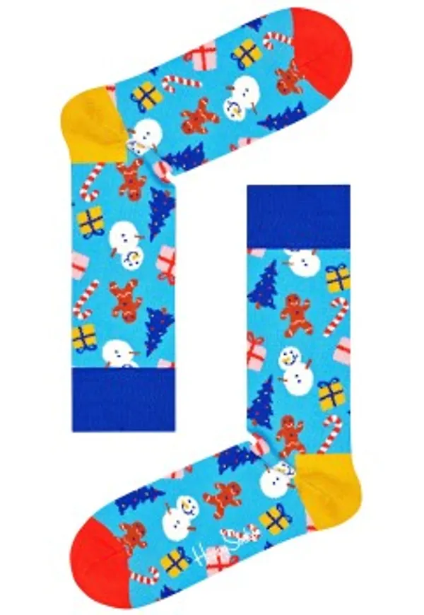 Happy socks Strumpor Bring It On Sock Blå bomull Strl 41/46