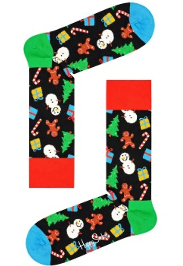 Happy socks Strumpor Bring It On Sock Svart bomull Strl 36/40