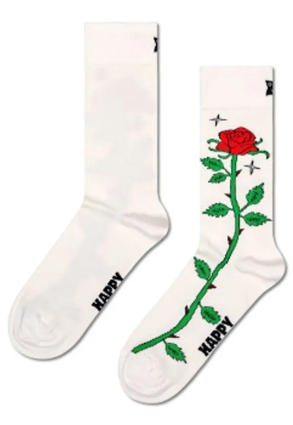 Happy socks Strumpor Rose Sock Vit Mönstrad Strl 36/40