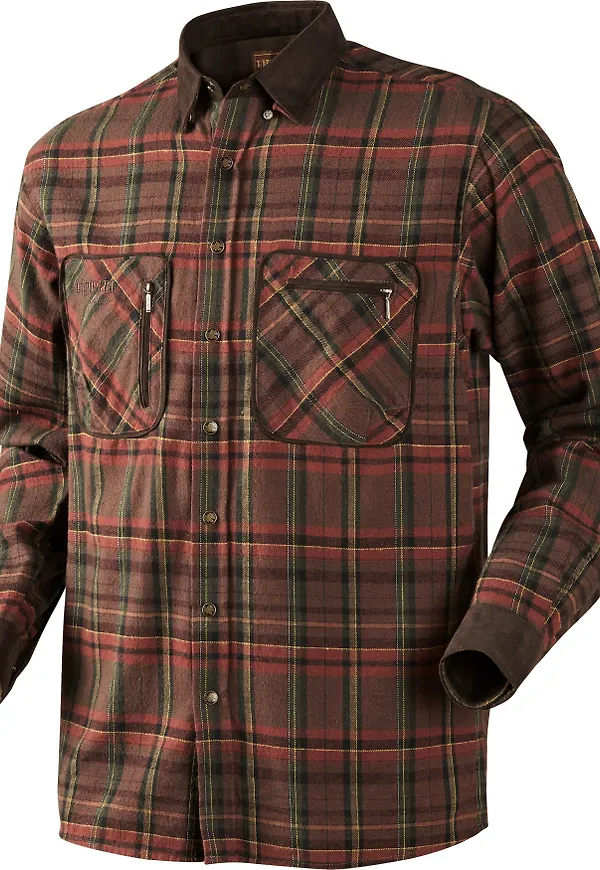 Härkila Men's Pajala Shirt Red Check