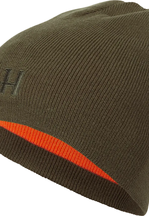 Härkila Reversible Beanie Willow Green/orange