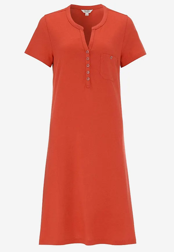 Härligt mjuk trikåklänning
