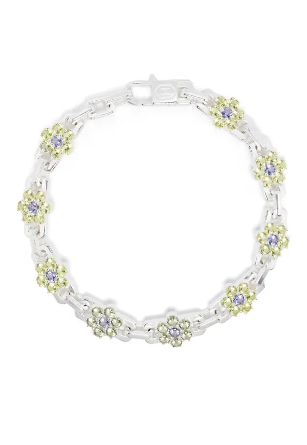 Hatton Labs Daisy pärlarmband - Silverfärgad