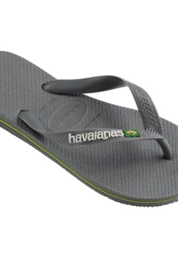 Havaianas Brasil Logo Grå Strl 41/42