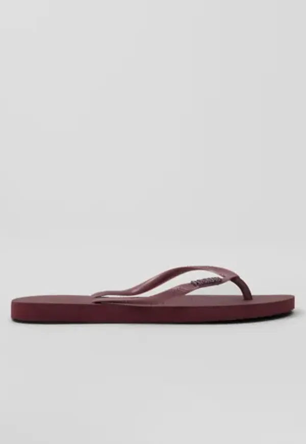 Havaianas - Röd - Hav. Slim Logo Metallic