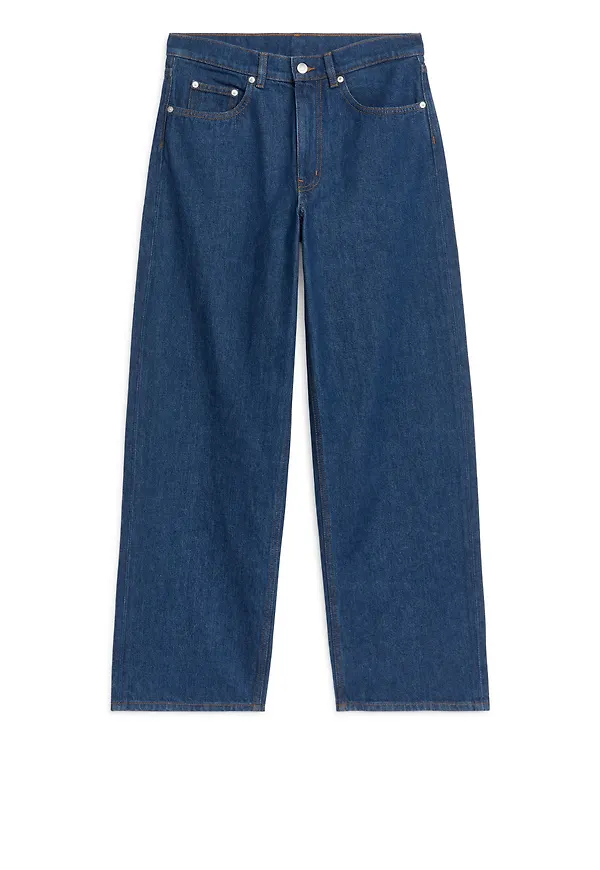 HEATHER Loose Jeans - Blue