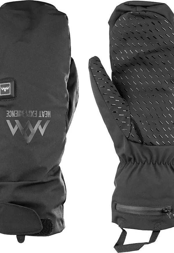 HeatX Heated Everyday Mittens Black