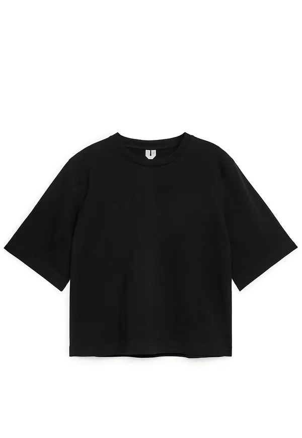 Heavyweight Boxy T-Shirt - Black