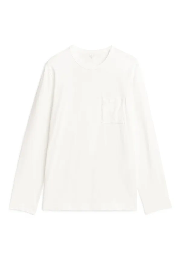 Heavyweight Long Sleeve - White