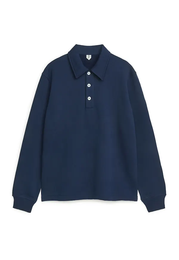 Heavyweight Rugby Shirt - Blue
