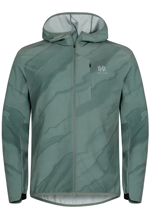 Hellner Men's Aras Running Jacket Laurel Wreath Aop