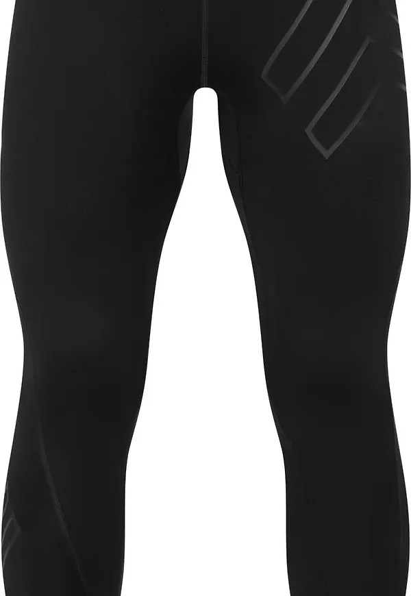 Hellner Men's Compression Full Length Tights Black Beauty