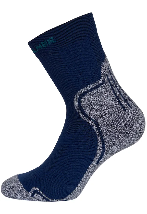 Hellner Mid Tech Run Sock Dress Blues