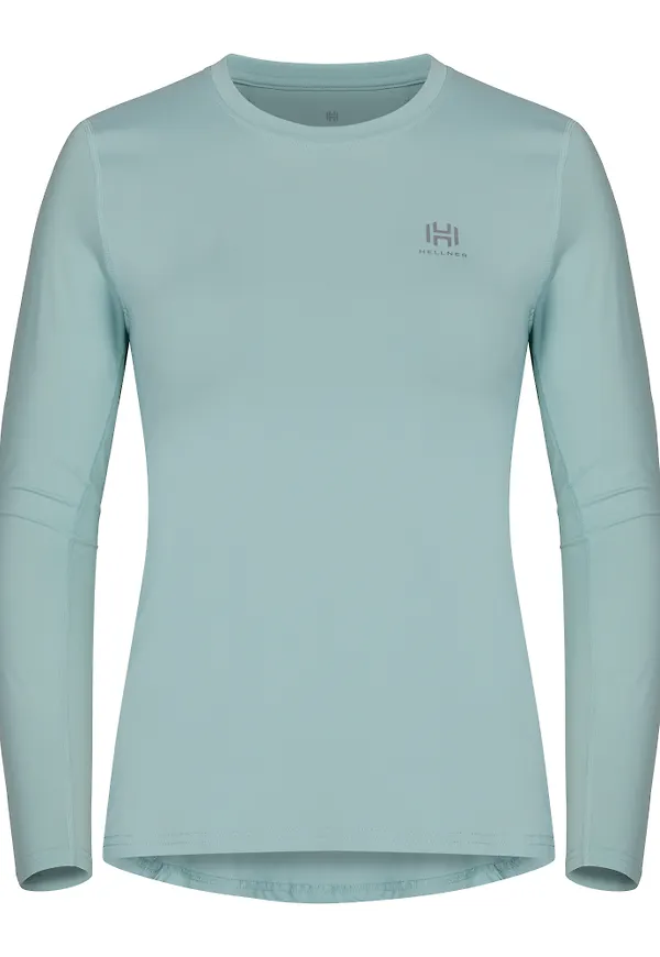 Hellner Women's Sallu Long Sleeve Running Top Blue Haze