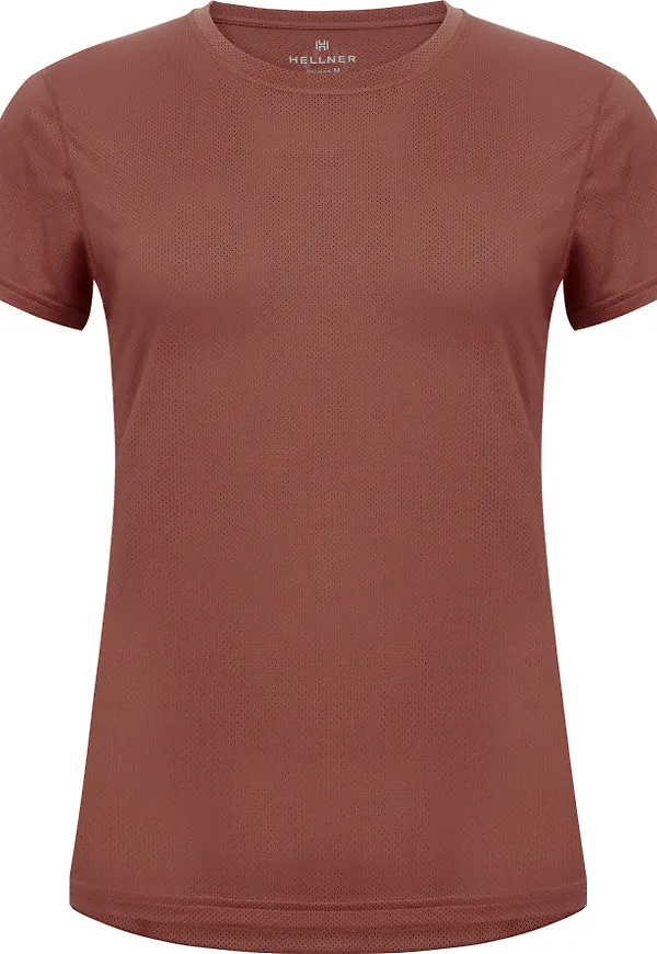 Hellner Women's Tossis Mesh Tee Chutney