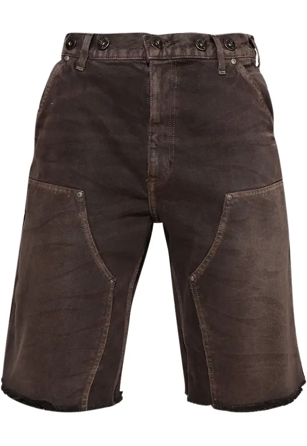HELLSTAR bomullsshorts - Brun