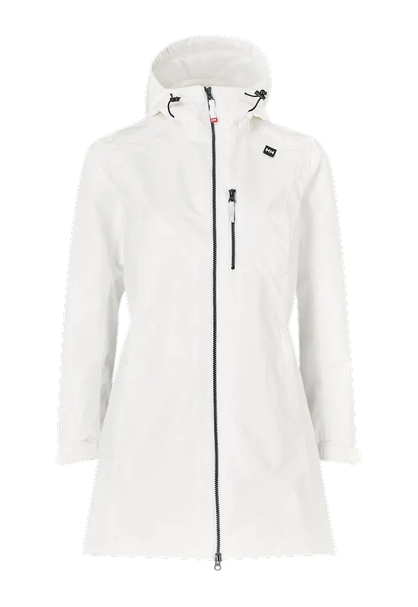 Helly Hansen - Regnjacka W Long Belfast Jacket - Vit