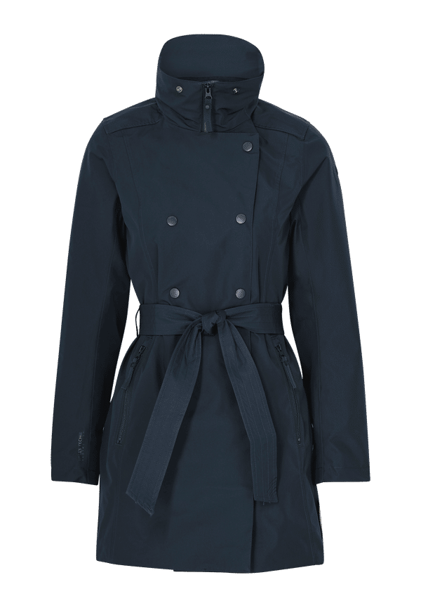Helly Hansen - Regnkappa W Welsey II Trench - Blå - 36
