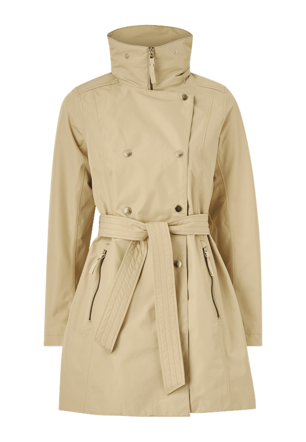 Helly Hansen - Regnkappa W Welsey II Trench - Natur - 36