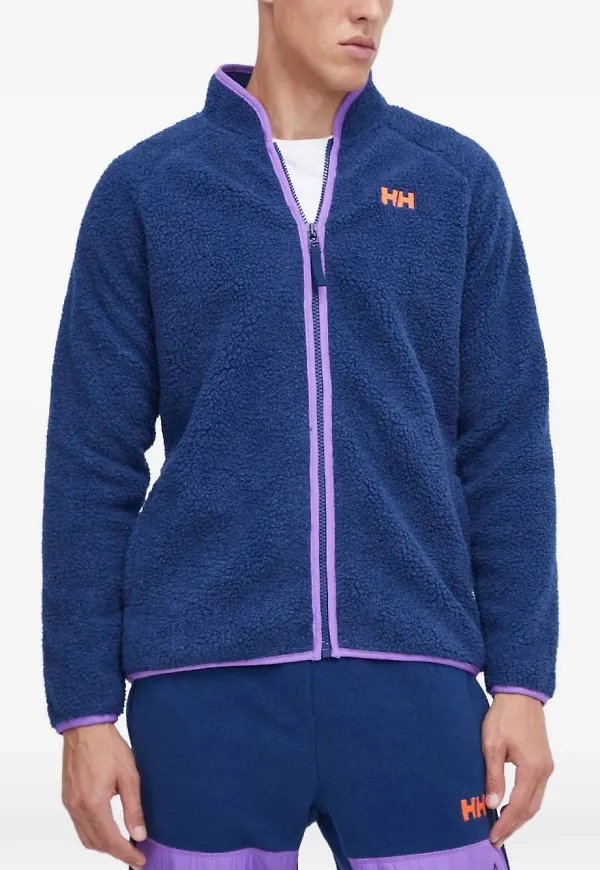 Helly Hansen fleecetröja med dragkedja - Blå