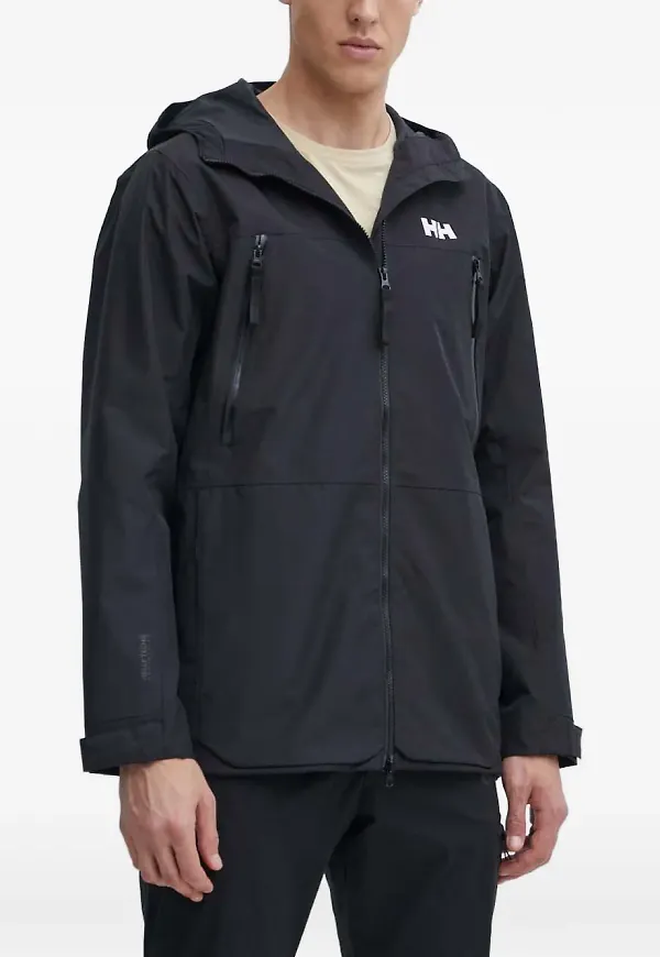 Helly Hansen lättviktsjacka med dragkedja - Svart