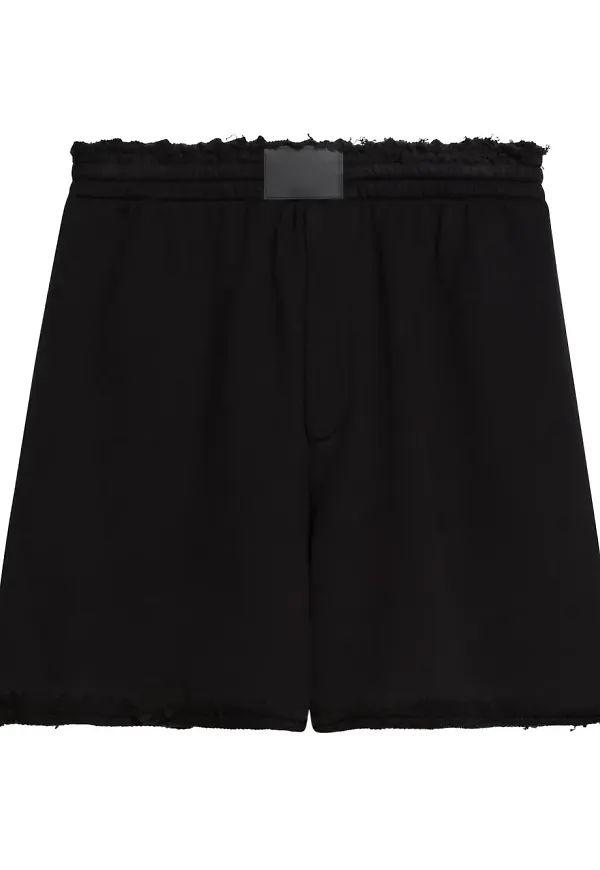 Helmut Lang bomullsshorts - Svart