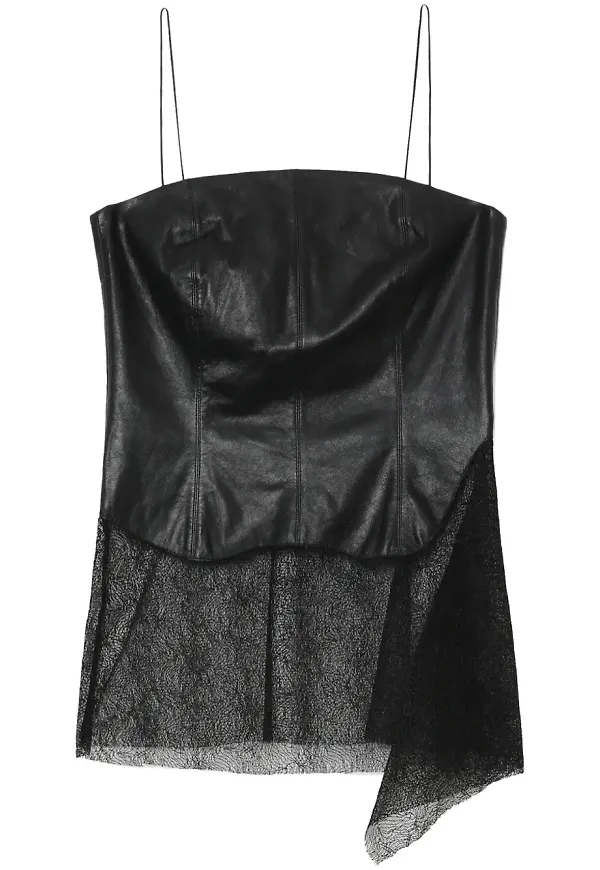 Helmut Lang skir topp - Svart