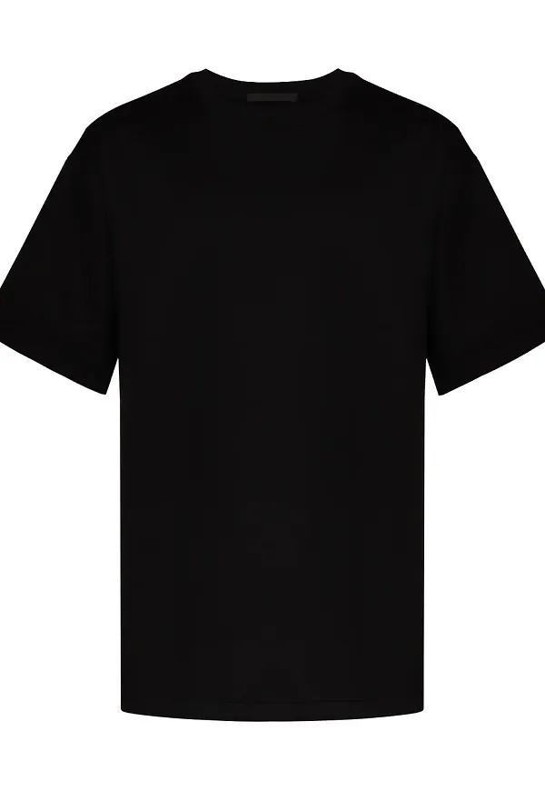 Helmut Lang vadderad t-shirt - Svart
