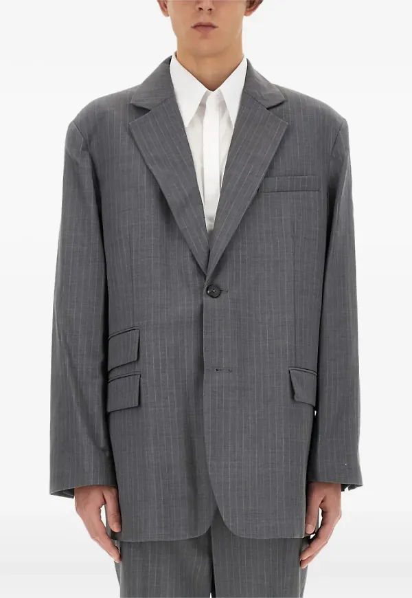 Helmut Lang welt pocket blazer - Grå