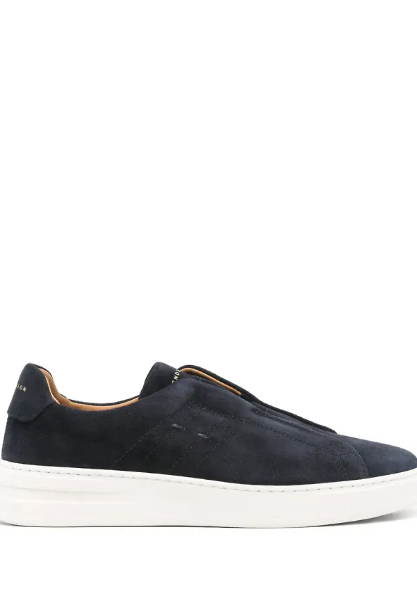 Henderson Baracco sneakers i mocka - Blå