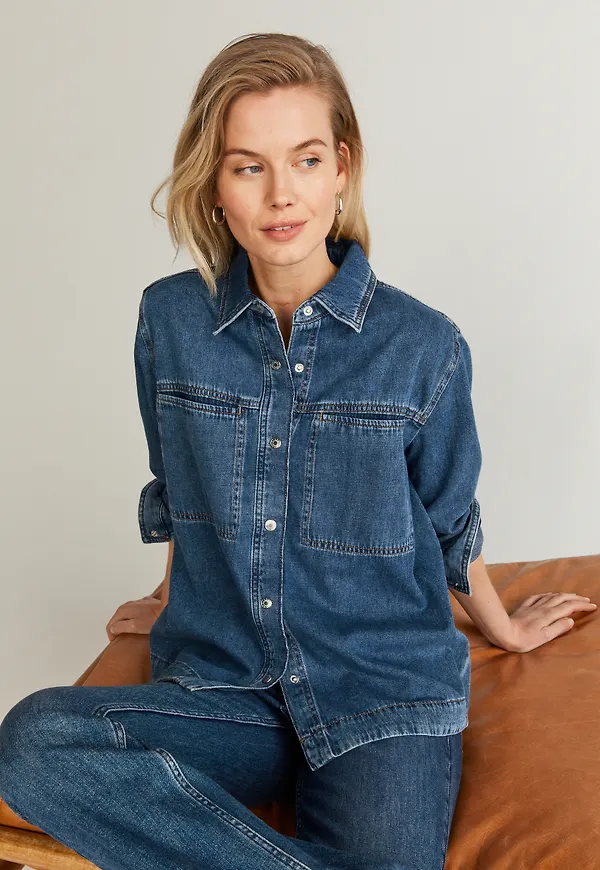 Henriette denim shirt