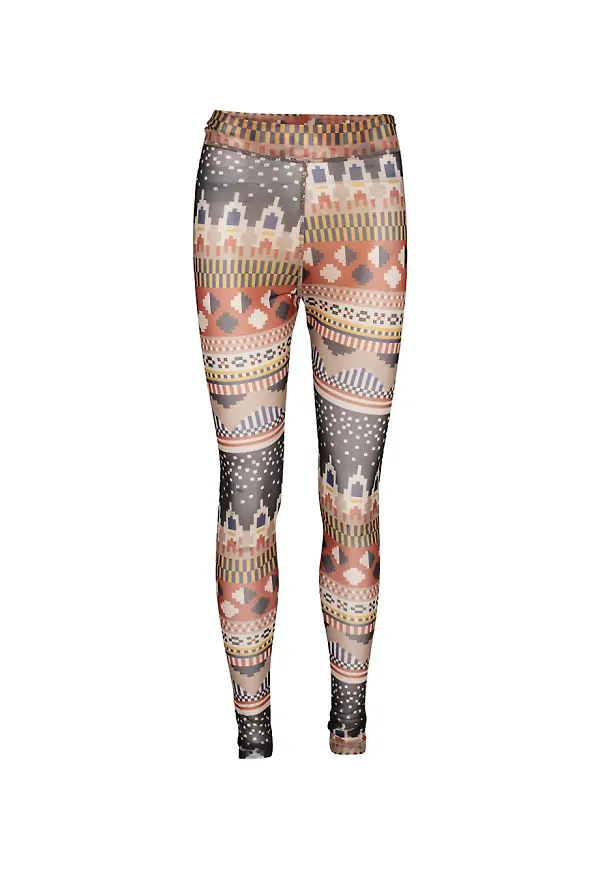 Henrik Vibskov geometric-print leggings - Neutral